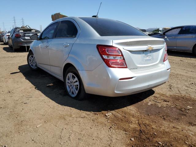 1G1JB5SH7H4135598 - 2017 CHEVROLET SONIC LS SILVER photo 3