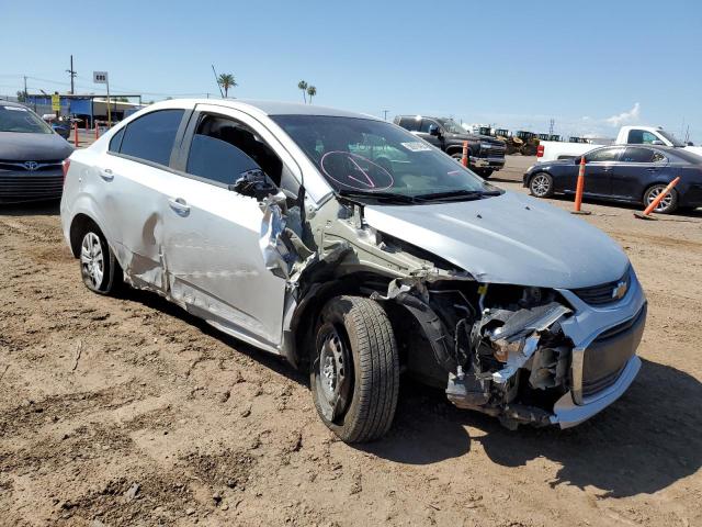 1G1JB5SH7H4135598 - 2017 CHEVROLET SONIC LS SILVER photo 9