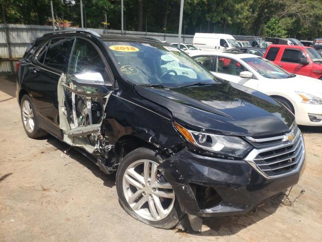 3GNAXMEV9JL389227 - 2018 CHEVROLET EQUINOX PR BLACK photo 1