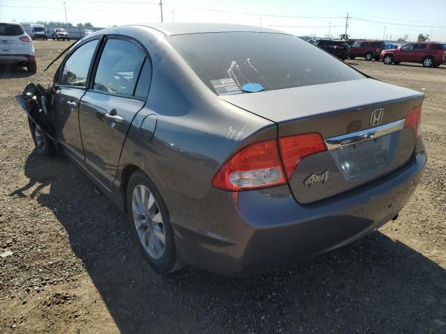 19XFA1F93BE019994 - 2011 HONDA CIVIC EXL Qəhvəyi foto 3