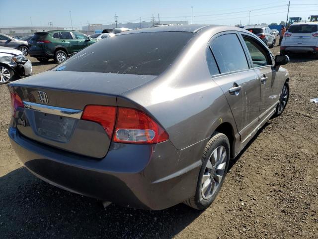 19XFA1F93BE019994 - 2011 HONDA CIVIC EXL Qəhvəyi foto 4