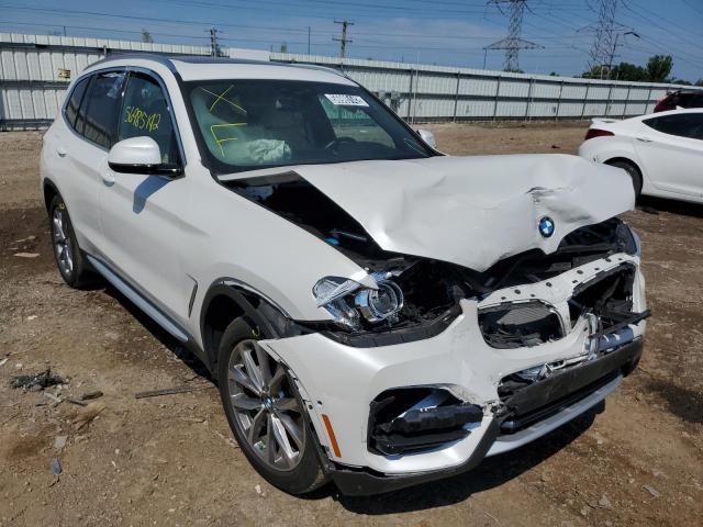 5UXTR9C52KLP76564 - 2019 BMW X3 XDRIVE3 WHITE photo 1