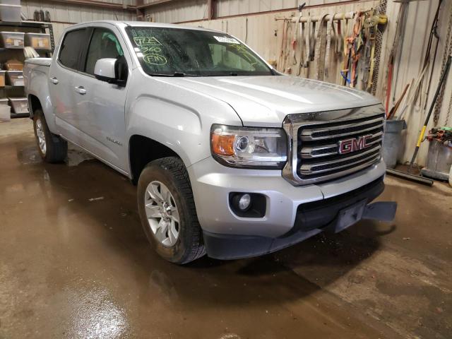 1GTG5CEN0H1301928 - 2017 GMC CANYON SLE SILVER photo 1