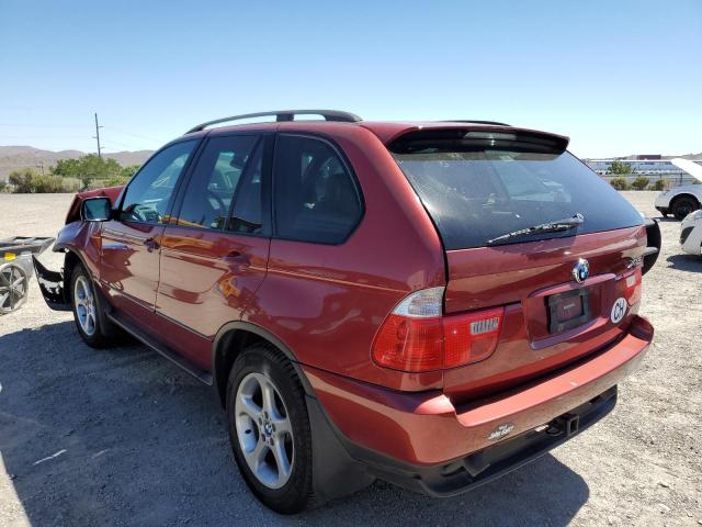 5UXFA53593LV81785 - 2003 BMW X5 3.0I MAROON photo 3