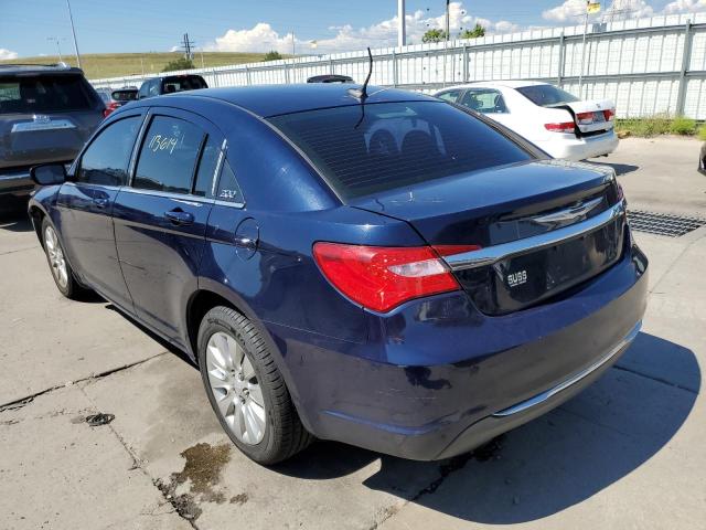 1C3CCBAB3EN211384 - 2014 CHRYSLER 200 LX BLUE photo 3