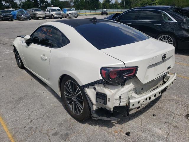 JF1ZNAA18G8707600 - 2016 TOYOTA SCION FR-S WHITE photo 3