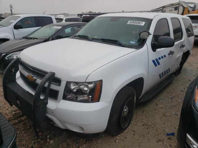 1GNLC2E07ER202451 - 2014 CHEVROLET TAHOE POLI WHITE photo 2