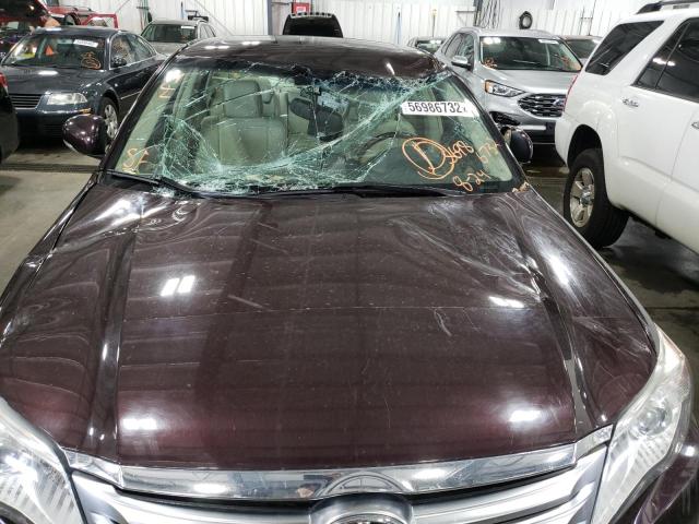 4T1BK3DB4BU401607 - 2011 TOYOTA AVALON BAS BURGUNDY photo 9