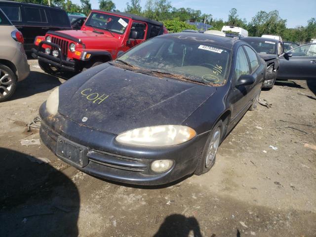 2B3HD56M52H120827 - 2002 DODGE INTREPID E BLUE photo 2