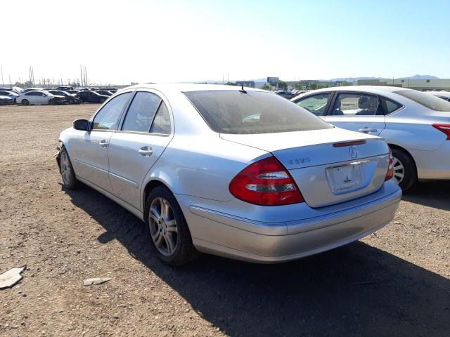 WDBUF56J96A838090 - 2006 MERCEDES-BENZ E 350 SILVER photo 3