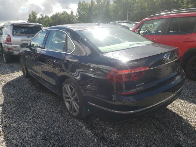 1VWDT7A38HC043146 - 2017 VOLKSWAGEN PASSAT BLACK photo 3