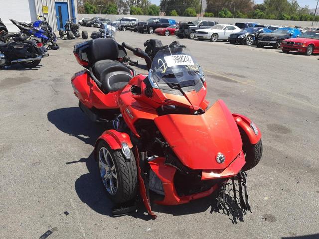 2BXREDD25MV001594 - 2021 CAN-AM SPYDER ROA ORANGE photo 1