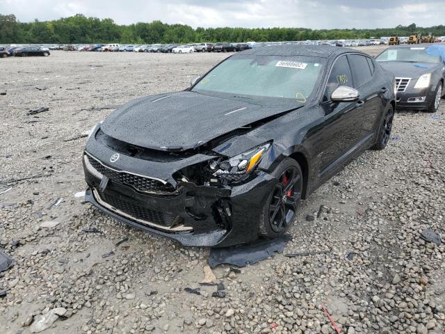 KNAE55LC6J6025359 - 2018 KIA STINGER GT BLACK photo 2