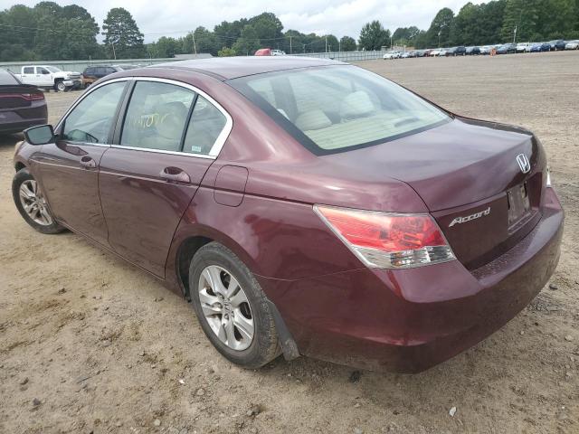 1HGCP26469A031101 - 2009 HONDA ACCORD LXP BURGUNDY photo 3