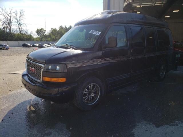 1GDFH15T731120321 - 2003 GMC SAVANA RV BLACK photo 2