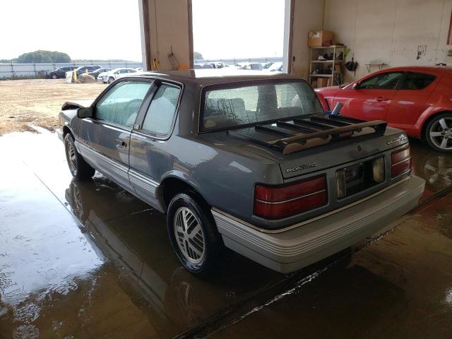 1G2NV27L1GC533670 - 1986 PONTIAC GRAND AM L GRAY photo 3