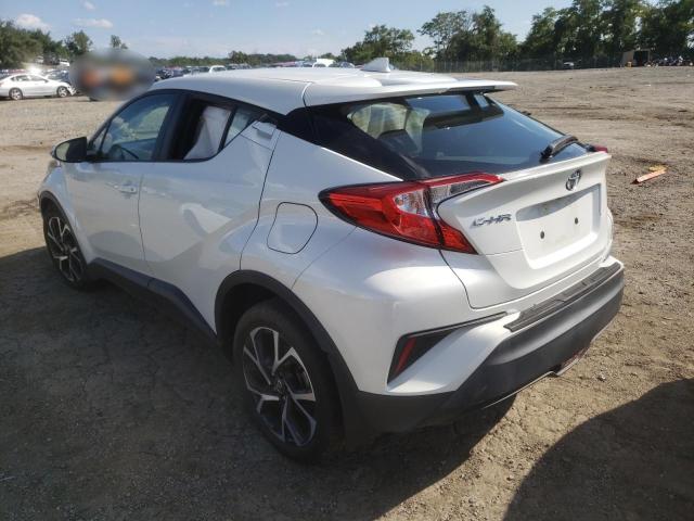 NMTKHMBX1JR055766 - 2018 TOYOTA C-HR XLE WHITE photo 3