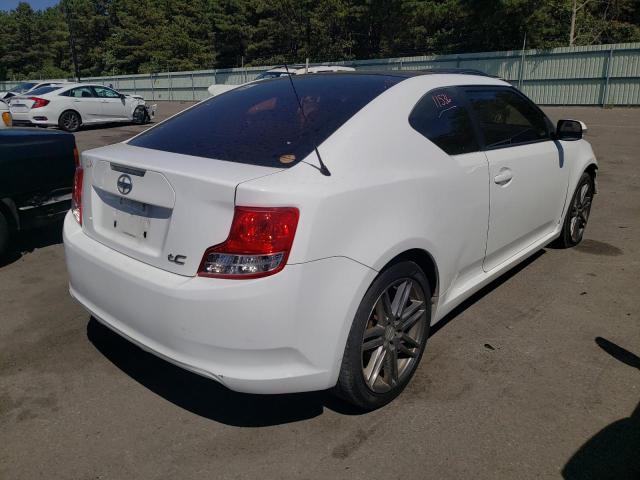 JTKJF5C7XD3062852 - 2013 TOYOTA SCION TC Blanc photo 4