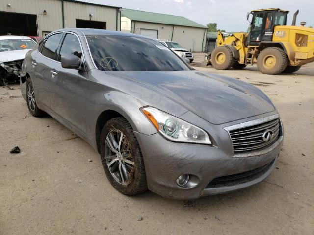 JN1BY1AR2BM374905 - 2011 INFINITI M37 X GRAY photo 1