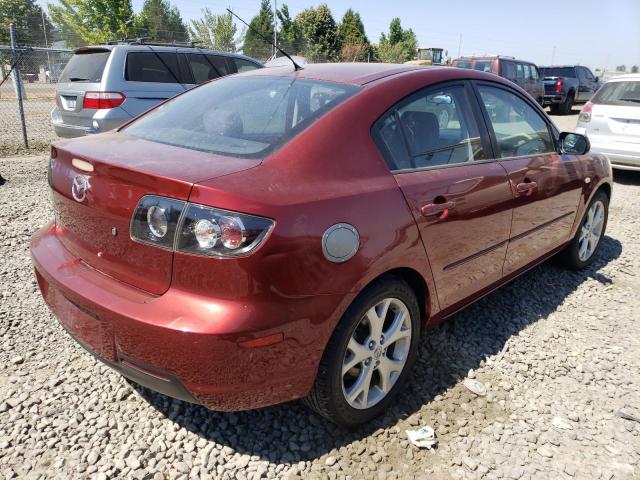 JM1BK32F981141628 - 2008 MAZDA 3 I RED photo 4