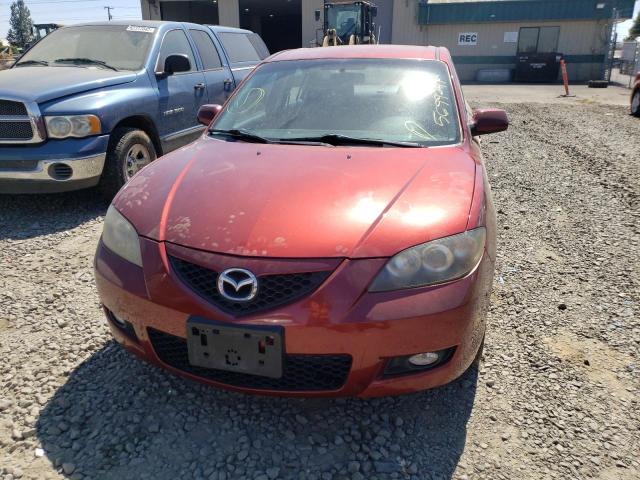 JM1BK32F981141628 - 2008 MAZDA 3 I RED photo 9