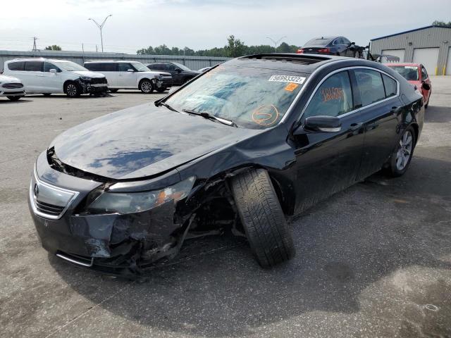 19UUA8F57DA007528 - 2013 ACURA TL TECH BLACK photo 2