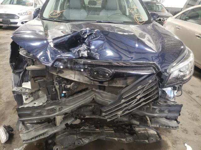 JF2SKAJC7KH585618 - 2019 SUBARU FORESTER S BLUE photo 9