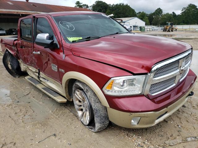 1C6RR7PT7DS522485 - 2013 RAM 1500 LONGH RED photo 1