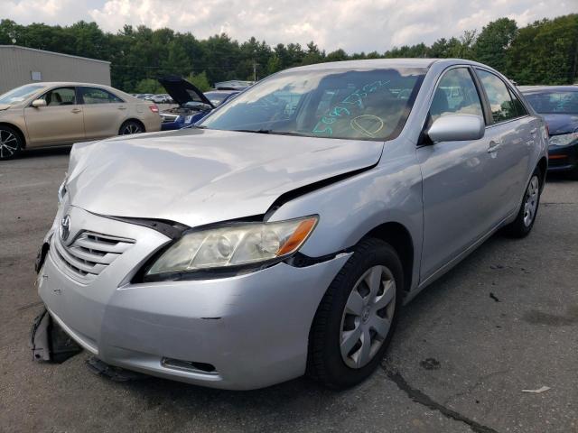 4T1BE46K77U707976 - 2007 TOYOTA CAMRY CE SILVER photo 2