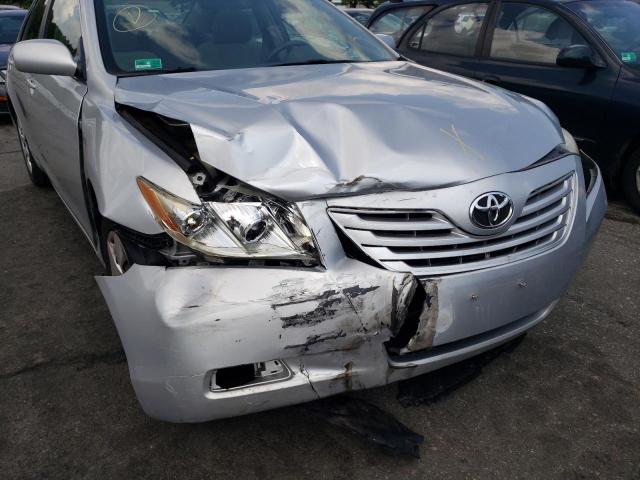 4T1BE46K77U707976 - 2007 TOYOTA CAMRY CE SILVER photo 9