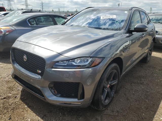 SADCM2FV8KA368864 - 2019 JAGUAR F-PACE S GRAY photo 2