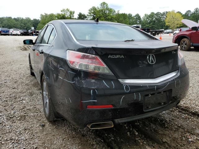 19UUA8F50CA025643 - 2012 ACURA TL BLACK photo 3