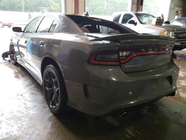 2C3CDXHG7KH691865 - 2019 DODGE CHARGER GT GRAY photo 3