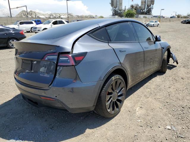 7SAYGDEF3NF438302 - 2022 TESLA MODEL Y رمادي صورة 4
