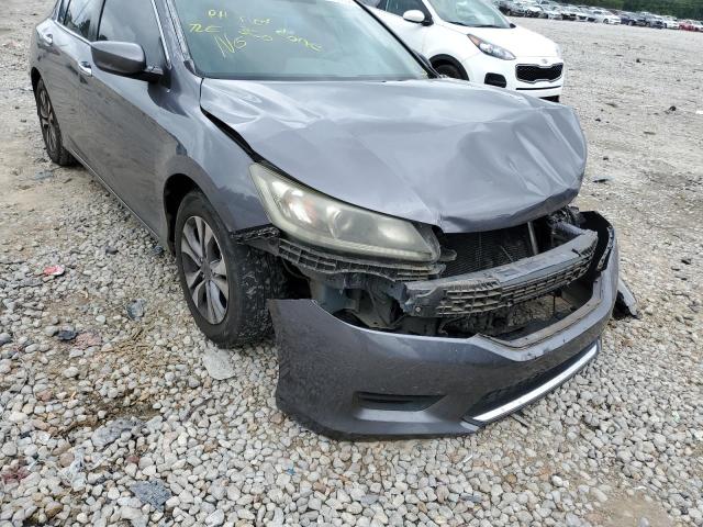 1HGCR2F33FA031893 - 2015 HONDA ACCORD LX GRAY photo 9