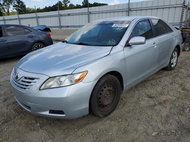 4T1BE46K67U051494 - 2007 TOYOTA CAMRY CE SILVER photo 2