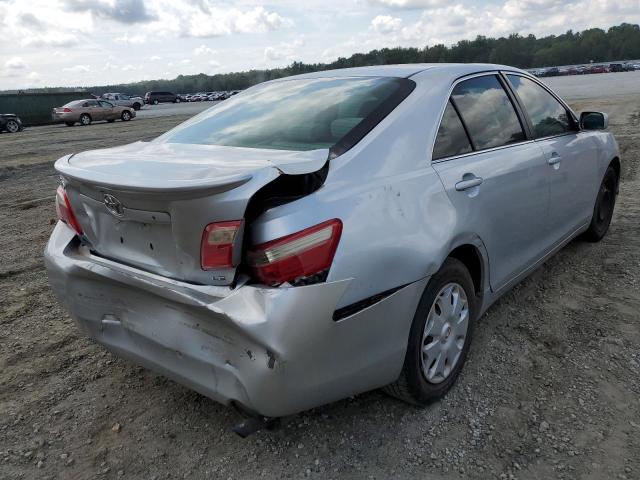 4T1BE46K67U051494 - 2007 TOYOTA CAMRY CE SILVER photo 4