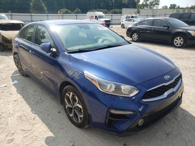 3KPF24ADXKE026953 - 2019 KIA FORTE FE BLUE photo 1