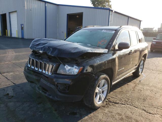 1C4NJCBA6FD204233 - 2015 JEEP COMPASS SP BLACK photo 2