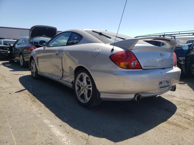 KMHHN65F33U061937 - 2003 HYUNDAI TIBURON GT SILVER photo 3