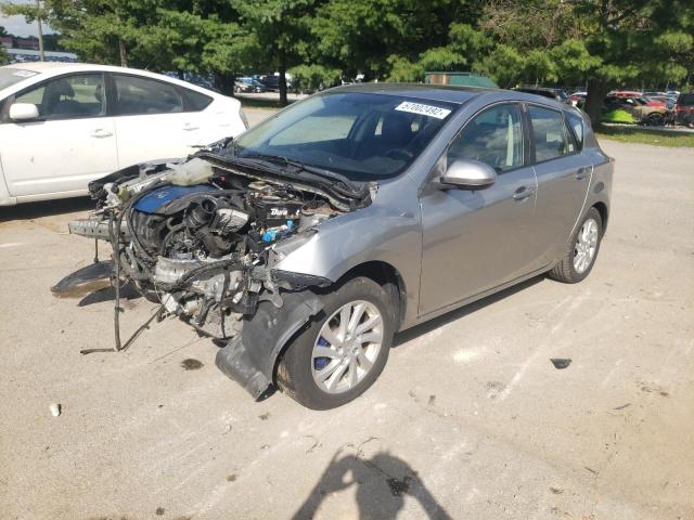 JM1BL1M79C1623550 - 2012 MAZDA 3 I SILVER photo 2