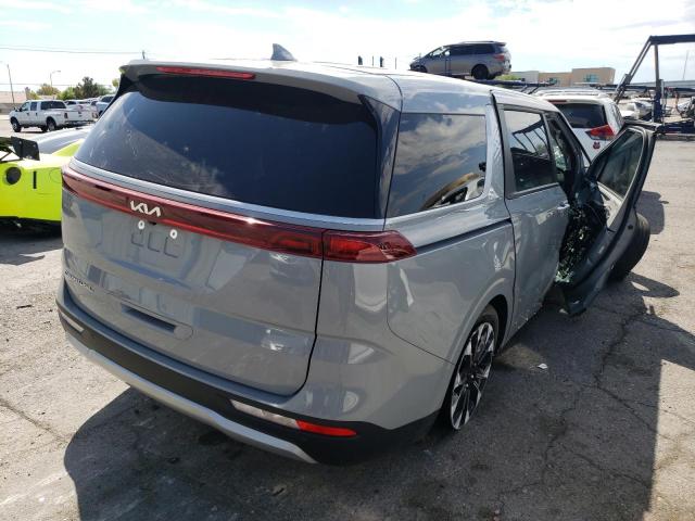 KNDNC5H39N6063160 - 2022 KIA CARNIVAL E GRAY photo 4