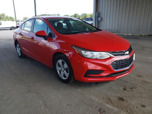 1G1BC5SM1G7309886 - 2016 CHEVROLET CRUZE RED photo 1