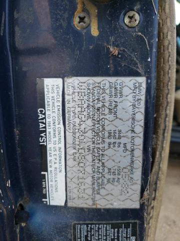 WBAAG4304D8071631 - 1983 BMW 320 I AUTO BLUE photo 10