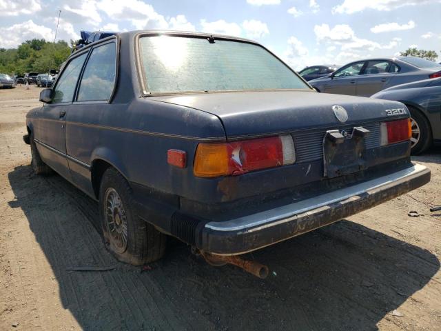 WBAAG4304D8071631 - 1983 BMW 320 I AUTO BLUE photo 3