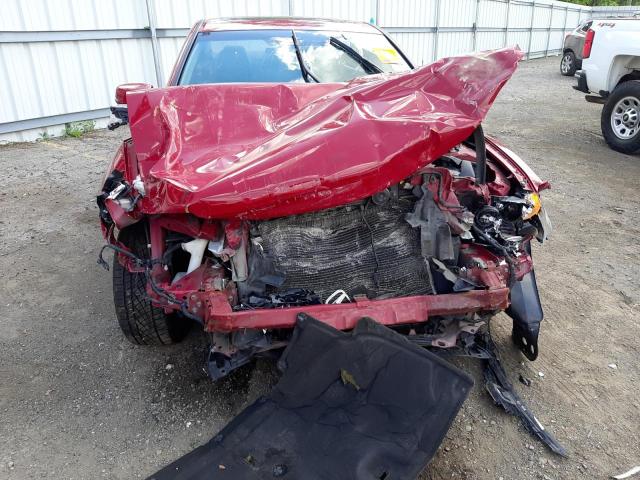 1HGCT1B86DA019635 - 2013 HONDA ACCORD EXL RED photo 9