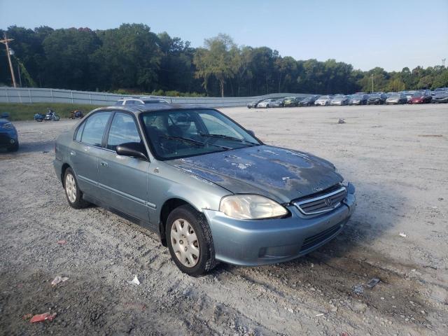 2HGEJ6619YH605486 - 2000 HONDA CIVIC BASE BLUE photo 1