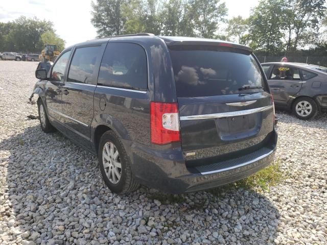 2C4RC1BG9ER220846 - 2014 CHRYSLER TOWN & COU CHARCOAL photo 3