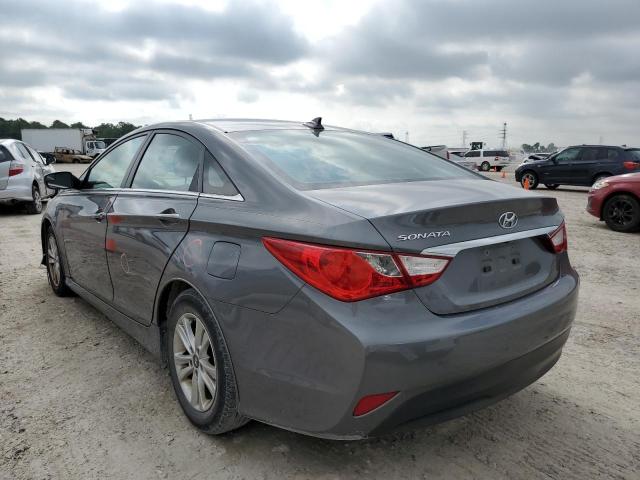 5NPEB4AC9EH906786 - 2014 HYUNDAI SONATA GLS GRAY photo 3