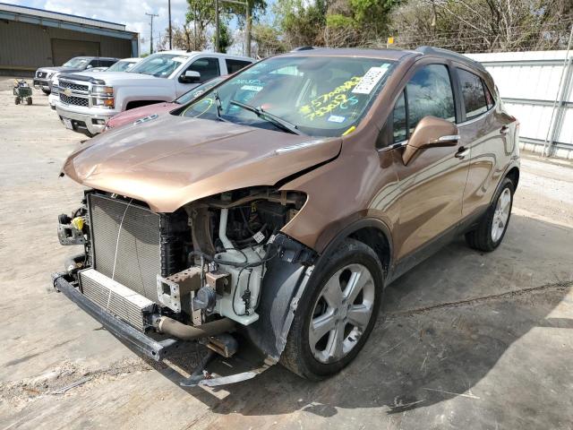 KL4CJBSB1GB733039 - 2016 BUICK ENCORE CON BROWN photo 2